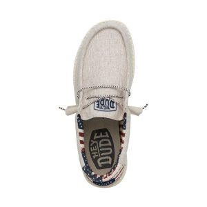 wally patriotic off white patriotic