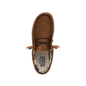 wally fish lure tobacco brown