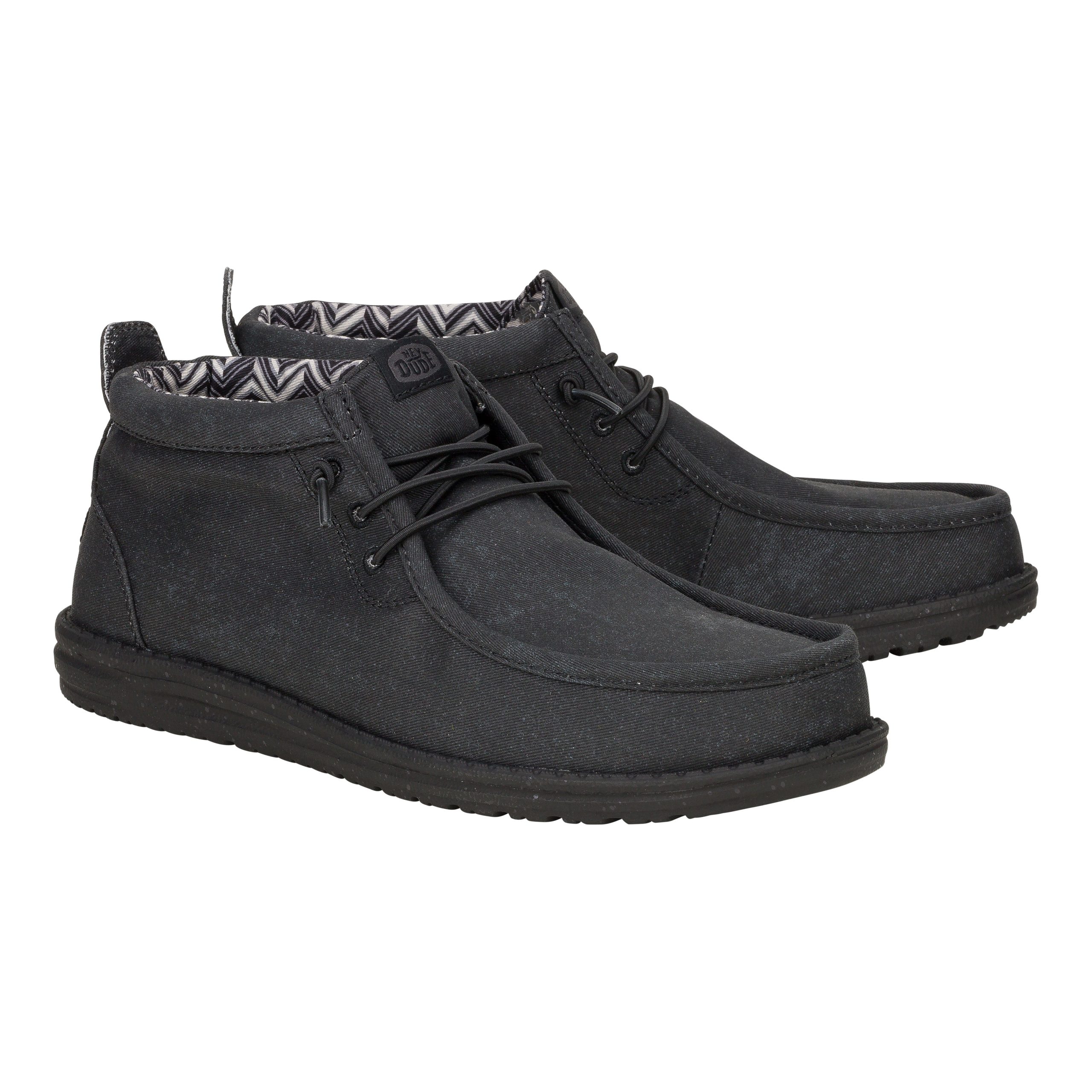 wally mid stretch canvas black/black wally mid stretch canvas black/black