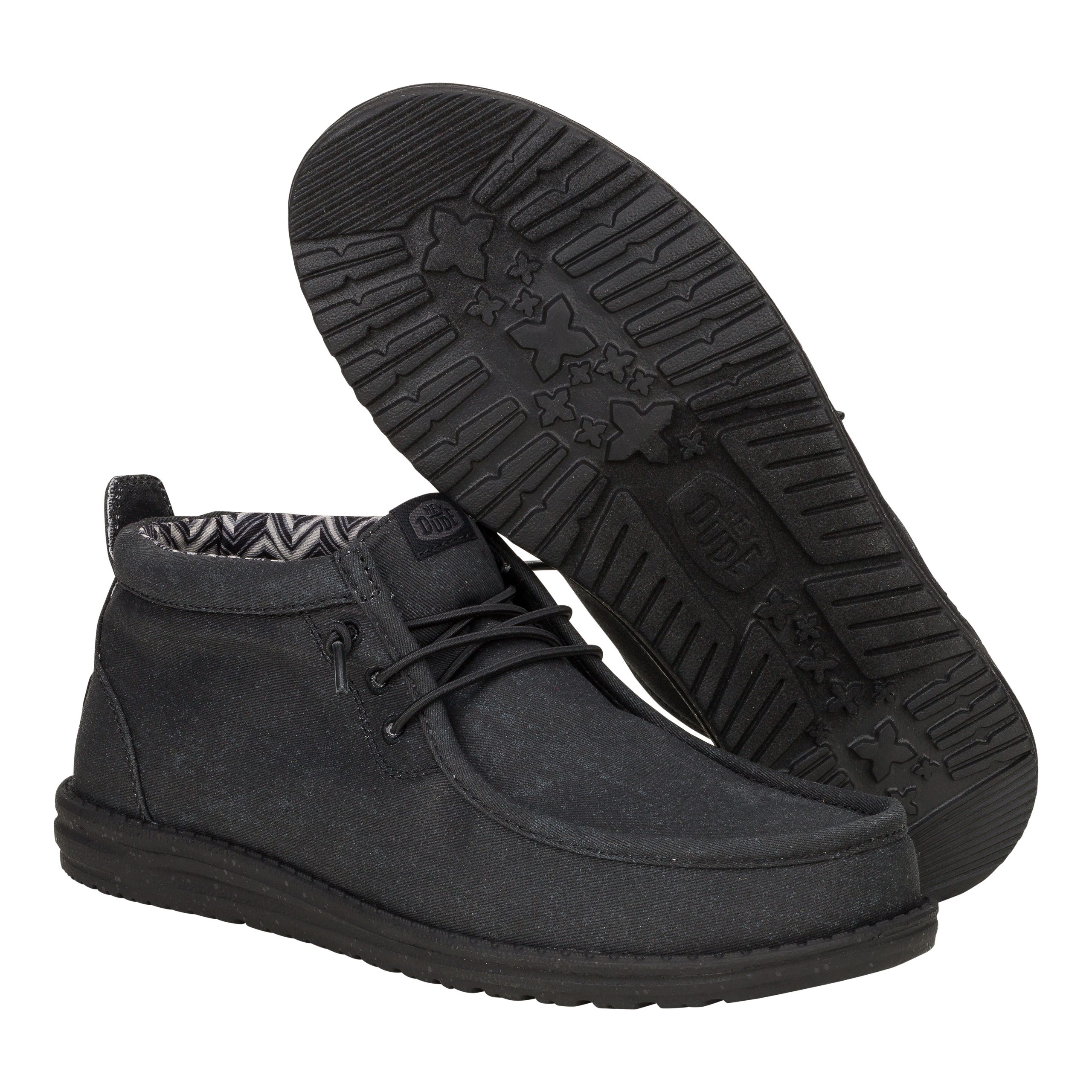 wally mid stretch canvas black/black wally mid stretch canvas black/black