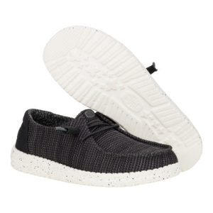 wendy stretch sox black/white