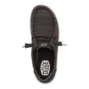 wendy stretch sox black/white