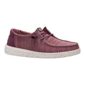 wendy stretch sox burgundy