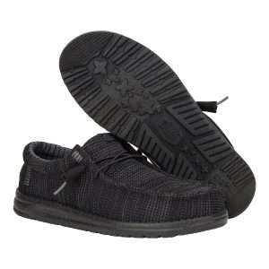 wally stretch sox black/black