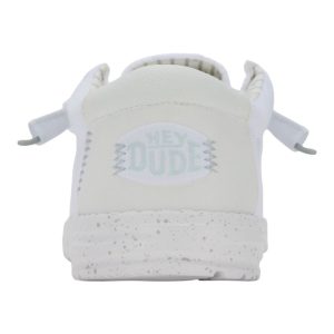 wally stretch sox wide white
