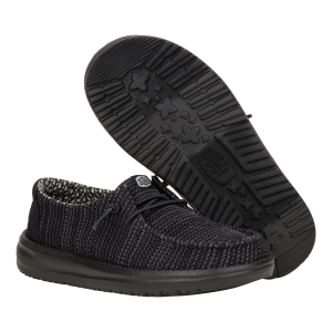 wendy youth stretch mesh black/black