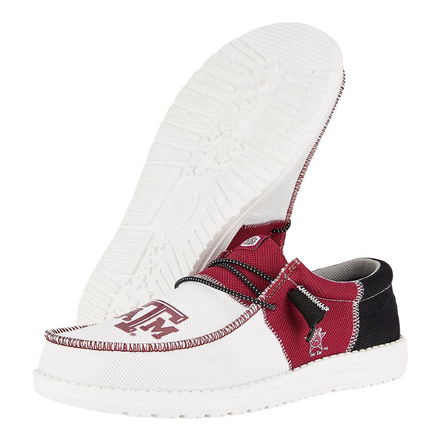 men's wally tri texas a&m texas am burgundy/multi