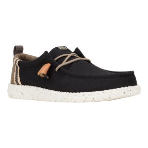 wally craft linen black/walnut
