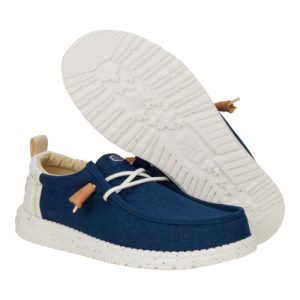 wally craft linen white/sargasso blue