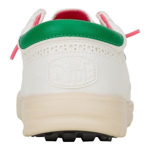 wally golf classic white/green tambourine