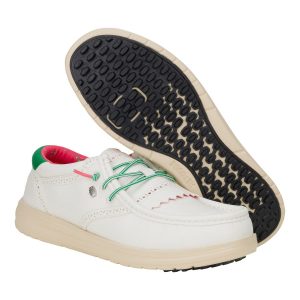 wally golf classic white/green tambourine
