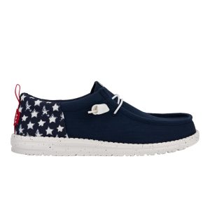 wally funk americana stars navy blazer