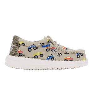wally toddler trucks stone/multi