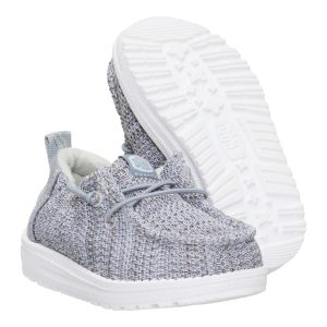 lildude slip on core grey/white