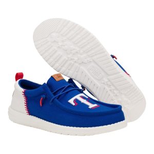 mlb rangers™ wally funk rangers royal/white