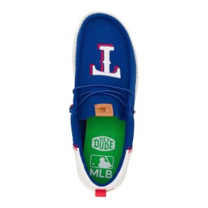 mlb rangers™ wally funk rangers royal/white