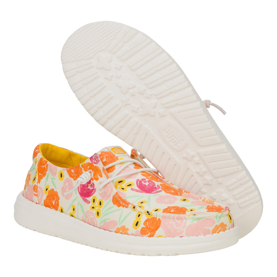 wendy watercolor florals multi/petal pink wendy watercolor florals multi/petal pink
