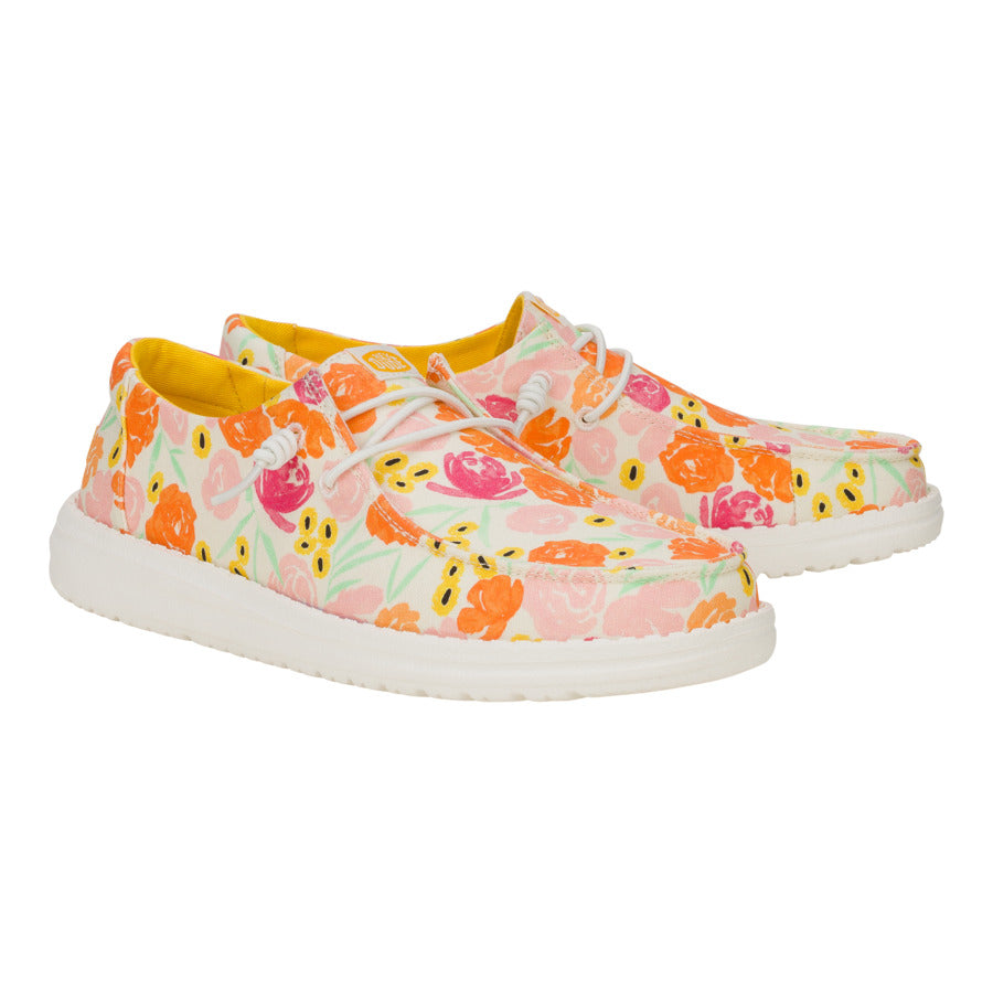 wendy watercolor florals multi/petal pink wendy watercolor florals multi/petal pink