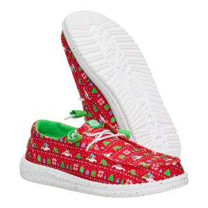 wendy holiday sweater red/green