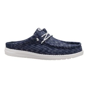 wally slip jersey jacquard navy blazer/white