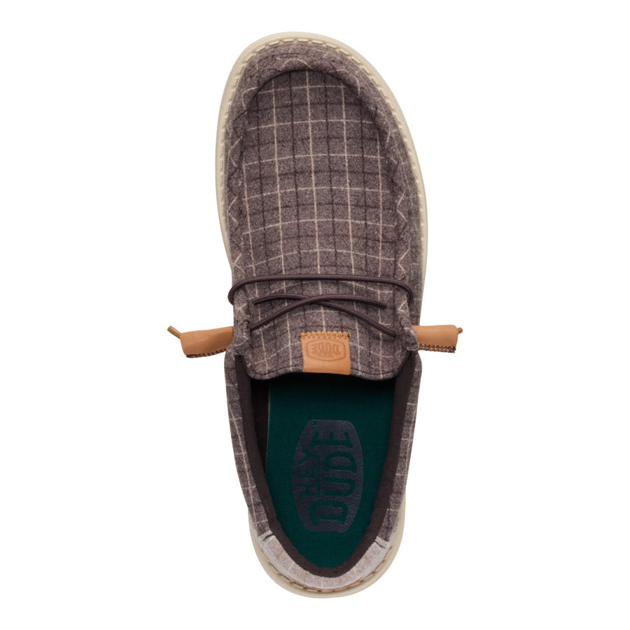 wally plaid corduroy mole brown/multi wally plaid corduroy mole brown/multi