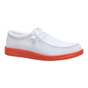 wally funk pop white/tomato orange