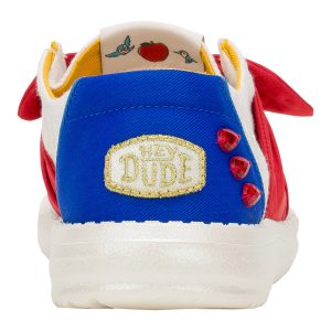 wendy bow snow white white/blue/red