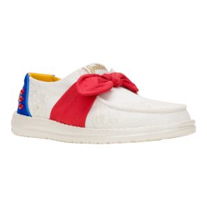 wendy bow snow white white/blue/red