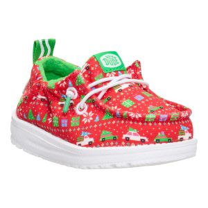lildude holiday sweater red/green