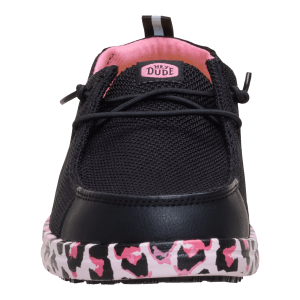wendy work ce leopard black/pink leopard