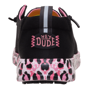 wendy work ce leopard black/pink leopard