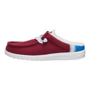 nhl® colorado avalanche® wally slip burgundy/blue