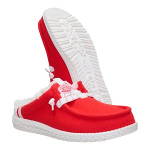 nhl® detroit red wings® wally slip varsity red/white